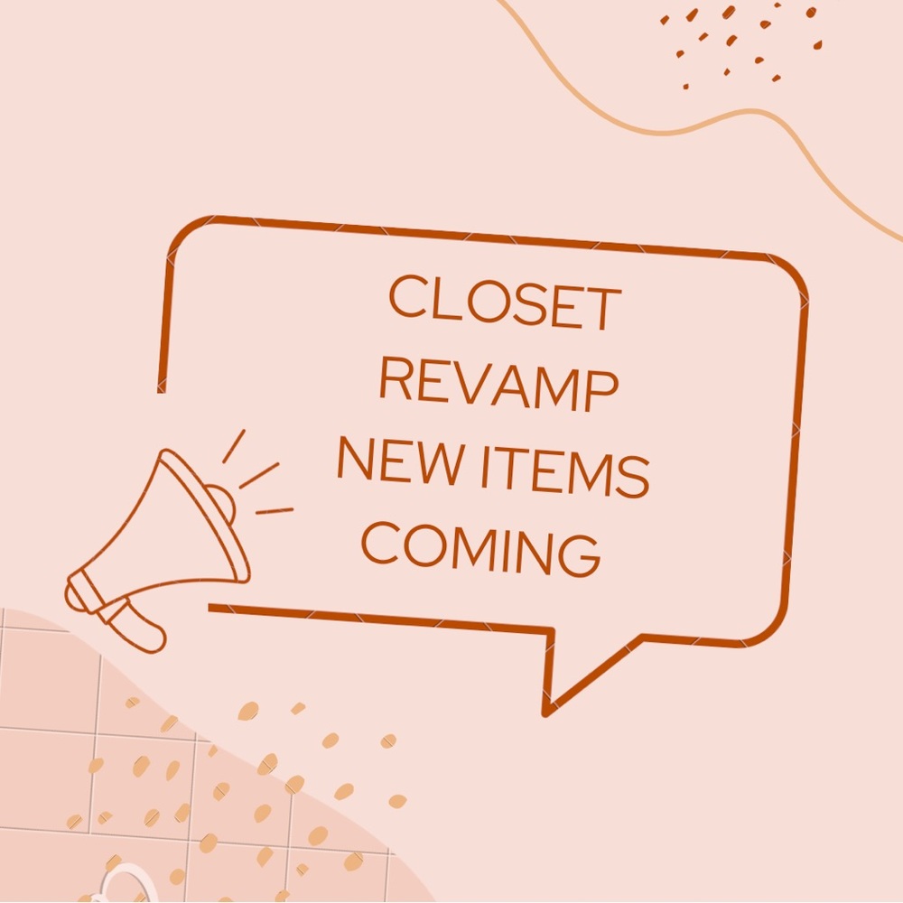 New items coming soon!!